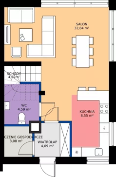 Dom 102,07 m², oferta nr 1_1, Osada Nadolicka 3, Nadolice Małe, ul. Wrocławska