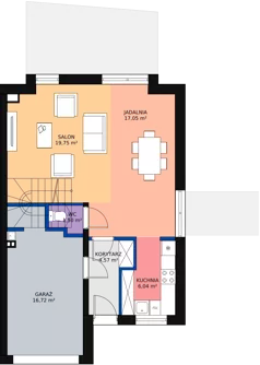 Dom 125,00 m², oferta nr 11B, Wzgórze Witosa, Tarnowskie Góry, Repty Śląskie, ul. Witosa 78