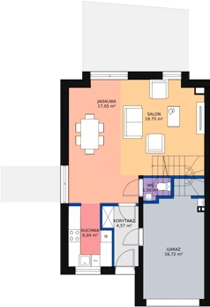 Dom 125,00 m², oferta nr 15A, Wzgórze Witosa, Tarnowskie Góry, Repty Śląskie, ul. Witosa 78
