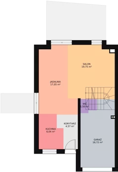 Dom 125,00 m², oferta nr 3A, Wzgórze Witosa, Tarnowskie Góry, Repty Śląskie, ul. Witosa 78