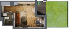 1 pokój, mieszkanie 27,68 m², piętro 3, oferta nr 28, Osiedle na Górnej etap V, Kielce, Nowy Folwark, ul. Zbożowa