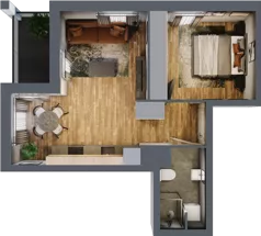 2 pokoje, mieszkanie 38,41 m², piętro 8, oferta nr 71, Osiedle na Górnej etap V, Kielce, Nowy Folwark, ul. Zbożowa