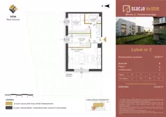3 pokoje, mieszkanie 55,39 m², piętro 1, oferta nr 12, Stacja Błonie Etap II, Błonie, ul. Nowakowskiego