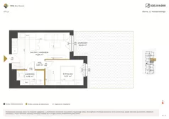2 pokoje, mieszkanie 37,48 m², parter, oferta nr 6, Stacja Błonie Etap III, Błonie, ul. Nowakowskiego