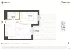 2 pokoje, mieszkanie 40,06 m², piętro 3, oferta nr 51, Stacja Błonie Etap III, Błonie, ul. Nowakowskiego
