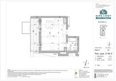 1 pokój, mieszkanie 31,58 m², piętro 5, oferta nr L2-62, Park Leśny Rembertów - L1 L2, Warszawa, Rembertów, ul. Chełmżyńska