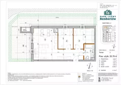3 pokoje, mieszkanie 52,10 m², piętro 1, oferta nr L2-12, Park Leśny Rembertów - L1 L2, Warszawa, Rembertów, ul. Chełmżyńska 198