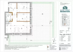 3 pokoje, mieszkanie 52,10 m², piętro 2, oferta nr L2-24, Park Leśny Rembertów - L1 L2, Warszawa, Rembertów, ul. Chełmżyńska