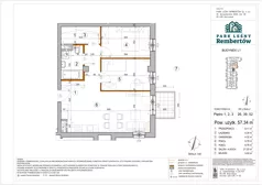 3 pokoje, mieszkanie 57,34 m², piętro 1, oferta nr L1-26, Park Leśny Rembertów - L1 L2, Warszawa, Rembertów, ul. Chełmżyńska