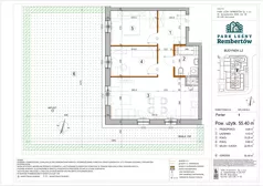 3 pokoje, mieszkanie 52,10 m², piętro 1, oferta nr L2-12, Park Leśny Rembertów - L1 L2, Warszawa, Rembertów, ul. Chełmżyńska