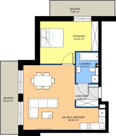 2 pokoje, mieszkanie 51,30 m², piętro 3, oferta nr G30, Green Park Resort III, Szklarska Poręba, ul. Wolności 14