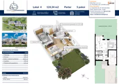 Dom 124,34 m², oferta nr 4, Osiedle Żeromskiego IV domy, Tobolice, ul. Stefana Żeromskiego