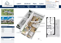 Dom 124,34 m², oferta nr 4, Osiedle Żeromskiego IV domy, Tobolice, ul. Stefana Żeromskiego