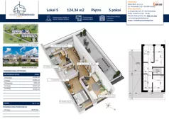Dom 124,34 m², oferta nr 5, Osiedle Żeromskiego IV domy, Tobolice, ul. Stefana Żeromskiego