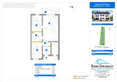 3 pokoje, mieszkanie 66,96 m², parter, oferta nr 1.1, Osiedle Korczaka, Radzymin, Ul. Korczaka 47-49