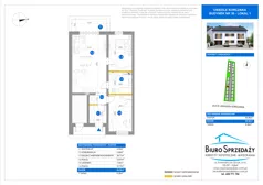 3 pokoje, mieszkanie 66,96 m², parter, oferta nr 30.1, Osiedle Korczaka, Radzymin, Ul. Korczaka 47-49