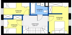 Dom 113,32 m², oferta nr 2E, Nova Wola Park II, Nowa Wola, ul. Przepiórki