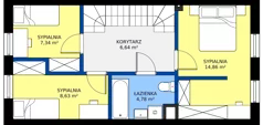 Dom 113,00 m², oferta nr 6F, Nova Wola Park II, Nowa Wola, ul. Przepiórki