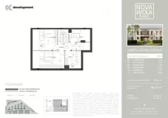 5 pokoi, mieszkanie 99,24 m², piętro 1, oferta nr 10A2, Osiedle Nova Wola Park II, Nowa Wola, ul. Przepiórki