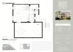 5 pokoi, mieszkanie 99,24 m², piętro 1, oferta nr 10A2, Osiedle Nova Wola Park II, Nowa Wola, ul. Przepiórki