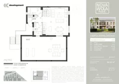 5 pokoi, mieszkanie 99,24 m², piętro 1, oferta nr 4A2, Osiedle Nova Wola Park II, Nowa Wola, ul. Przepiórki