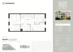 Dom 85,73 m², oferta nr 8B, Nova Wola Park II, Nowa Wola, ul. Przepiórki