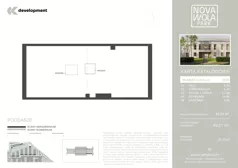 2 pokoje, mieszkanie 43,74 m², piętro 1, oferta nr B3B, Osiedle Nova Wola Park, Nowa Wola, ul. Przepiórki
