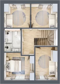 Dom 104,92 m², oferta nr 8, Nowe Krzyżowice, Krzyżowice, ul. Limonkowa
