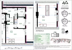 3 pokoje, apartament inwestycyjny 73,73 m², piętro 1, oferta nr K.21, Enklawa Polany, Kościelisko, ul. Chotarz Bór 14 A-M