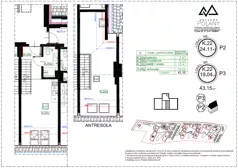 2 pokoje, apartament inwestycyjny 43,15 m², piętro 1, oferta nr K.22, Enklawa Polany, Kościelisko, ul. Chotarz Bór 14 A-M