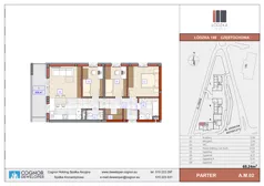 4 pokoje, mieszkanie 69,24 m², parter, oferta nr A.M.02, Łódzka Osiedle, Częstochowa, Częstochówka-Parkitka, ul. Łódzka 198, 200, 202