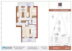 4 pokoje, mieszkanie 84,84 m², piętro 5, oferta nr A.M.23, Łódzka Osiedle, Częstochowa, Częstochówka-Parkitka, ul. Łódzka 198, 200, 202
