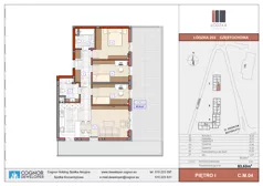 4 pokoje, mieszkanie 80,56 m², piętro 1, oferta nr C.M.04, Łódzka Osiedle, Częstochowa, Częstochówka-Parkitka, ul. Łódzka 198, 200, 202