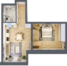 2 pokoje, mieszkanie 39,71 m², piętro 3, oferta nr 1/24, Osiedle Kościuszki - Osiedle Premium, Brzeg, ul. Kościuszki