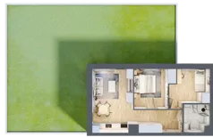 3 pokoje, mieszkanie 48,52 m², piętro 1, oferta nr 1/8, Osiedle Kościuszki - Osiedle Premium, Brzeg, ul. Kościuszki