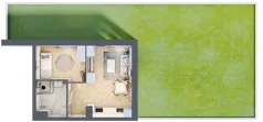 2 pokoje, mieszkanie 35,21 m², piętro 1, oferta nr 2/12, Osiedle Kościuszki - Osiedle Premium, Brzeg, ul. Kościuszki
