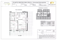 2 pokoje, apartament 45,19 m², parter, oferta nr B5/0/04, Atlantis Prestige Park, Opole, Malinka, ul. Pomorska / Zielonogórska