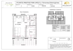 2 pokoje, apartament 47,29 m², parter, oferta nr B5/0/05, Atlantis Prestige Park, Opole, Malinka, ul. Pomorska / Zielonogórska
