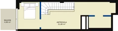 3 pokoje, apartament inwestycyjny 68,60 m², piętro 4, oferta nr 402, Apollo Resort, Świnoujście, Dzielnica Nadmorska, ul. Uzdrowiskowa