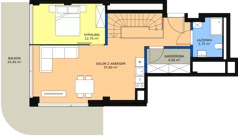 4 pokoje, apartament inwestycyjny 115,40 m², piętro 4, oferta nr 404, Apollo Resort, Świnoujście, Dzielnica Nadmorska, ul. Uzdrowiskowa