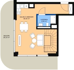3 pokoje, apartament inwestycyjny 80,40 m², piętro 4, oferta nr 419, Apollo Resort, Świnoujście, Dzielnica Nadmorska, ul. Uzdrowiskowa