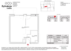 1 pokój, mieszkanie 41,04 m², piętro 2, oferta nr C121, Dyfrakcja Łódzka, Łódź, Widzew, ul. Wodna 3