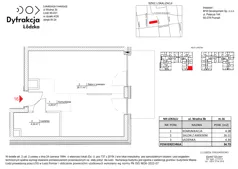 1 pokój, mieszkanie 34,73 m², piętro 2, oferta nr C125, Dyfrakcja Łódzka, Łódź, Widzew, ul. Wodna 3