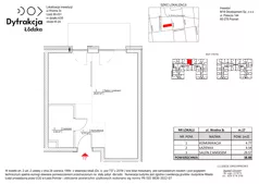 1 pokój, mieszkanie 38,88 m², piętro 2, oferta nr D171, Dyfrakcja Łódzka, Łódź, Widzew, ul. Wodna 3