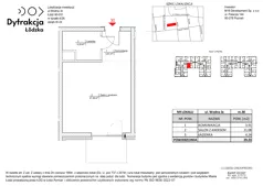 1 pokój, mieszkanie 29,23 m², piętro 3, oferta nr D184, Dyfrakcja Łódzka, Łódź, Widzew, ul. Wodna 3