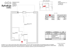 1 pokój, mieszkanie 38,85 m², piętro 3, oferta nr D182, Dyfrakcja Łódzka, Łódź, Widzew, ul. Wodna 3