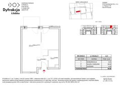 1 pokój, mieszkanie 39,06 m², piętro 1, oferta nr A002, Dyfrakcja Łódzka, Łódź, Widzew, ul. Wodna 3