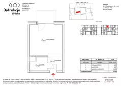 1 pokój, mieszkanie 27,35 m², piętro 1, oferta nr B057, Dyfrakcja Łódzka, Łódź, Widzew, ul. Wodna 3