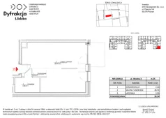 1 pokój, mieszkanie 35,54 m², piętro 3, oferta nr A025, Dyfrakcja Łódzka, Łódź, Widzew, ul. Wodna 3