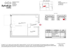 1 pokój, mieszkanie 34,19 m², piętro 4, oferta nr A035, Dyfrakcja Łódzka, Łódź, Widzew, ul. Wodna 3